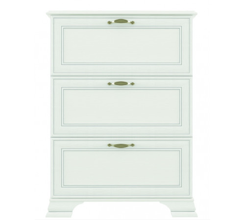 Тумба для обуви Тиффани 3D крем вудлайн