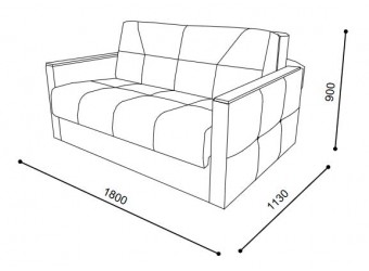 Трехместный диван-кровать VERONA-02 (Верона)