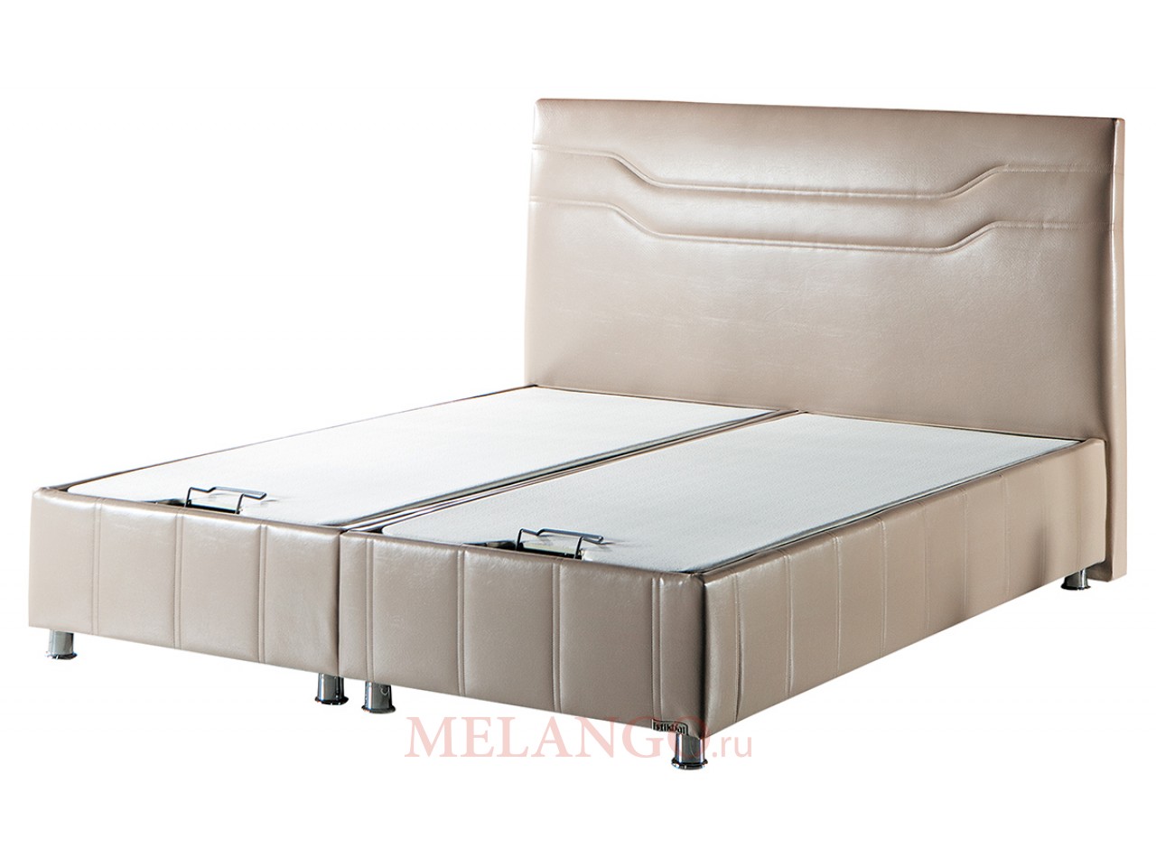 Двуспальная кровать с подъемным механизмом и мягким изголовьем Ферро FERRO Распродажа