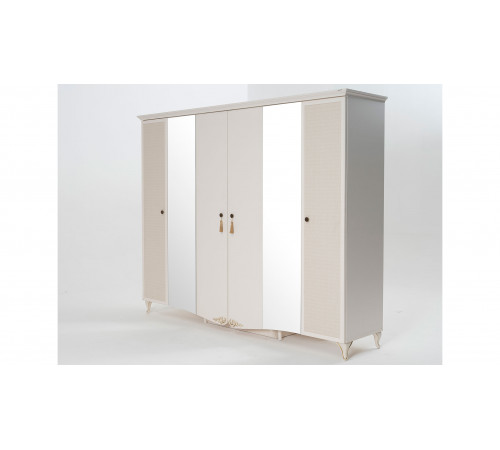 Шестидверный шкаф Перлино (Perlino) PERL-34