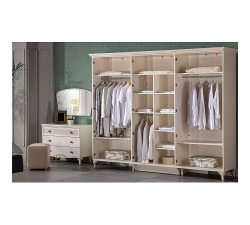 Шестидверный шкаф Перлино (Perlino) PERL-34