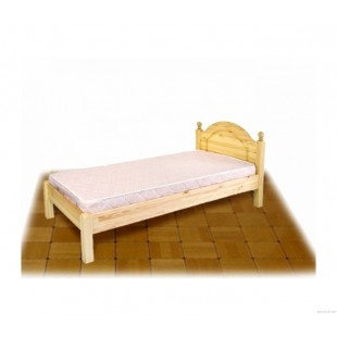 Односпальная кровать Лотос Б-1089-08 (натуральная сосна)