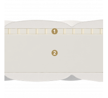 Двусторонний матрас Camelia (Камелия) от Materlux