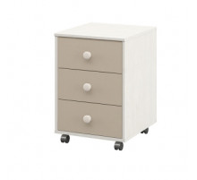 Детская прикроватная тумба с ящиками Комби МН-211-04 капучино