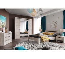 Шкаф для одежды четырехдверный Соренто 