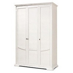 Шкаф для одежды Лика ММ-137-01/03Б (белая эмаль)