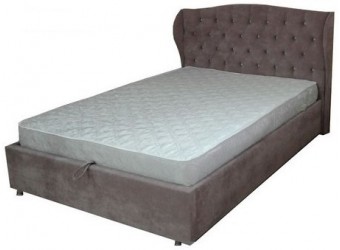Односпальная кровать Вольтер MUR-IK-VOLTER с мягкой спинкой