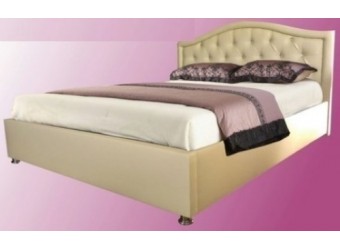 Односпальная кровать Жанна MUR-IK-JANNA с мягкой спинкой