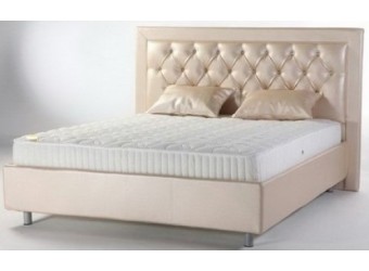 Односпальная кровать Милан MUR-IK-MILAN с мягкой спинкой