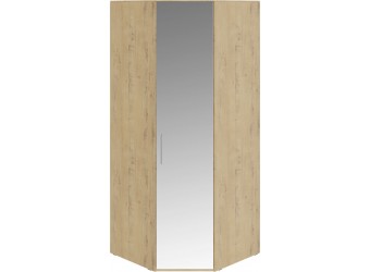 Шкаф угловой с 1 зеркальной дверью левый «Николь» (Бунратти) СМ-295.07.007 R